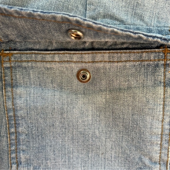 Calvin Klein Jeans Women's Light Wash Culottes Jeans Size 10 - Picture 7 of 12